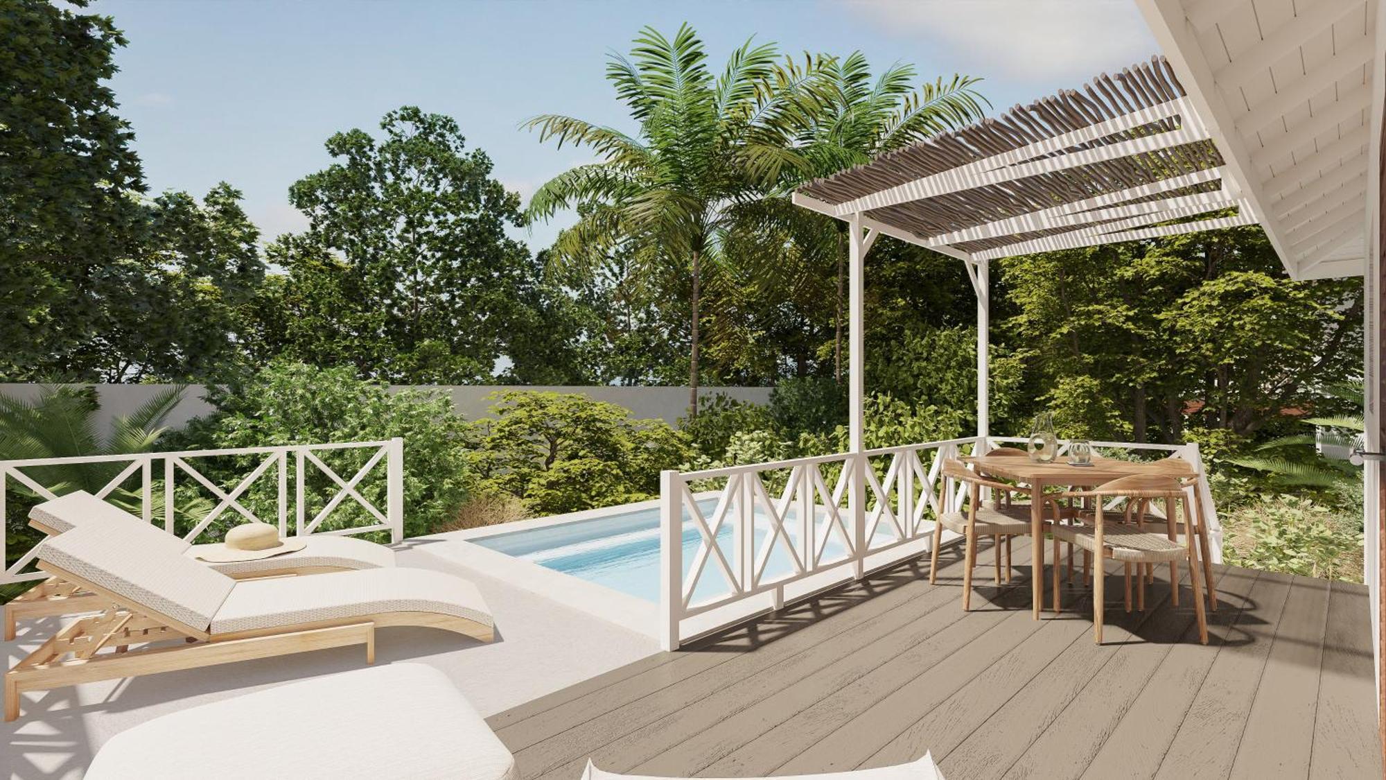 Botanique Bungalows Westpunt Eksteriør bilde